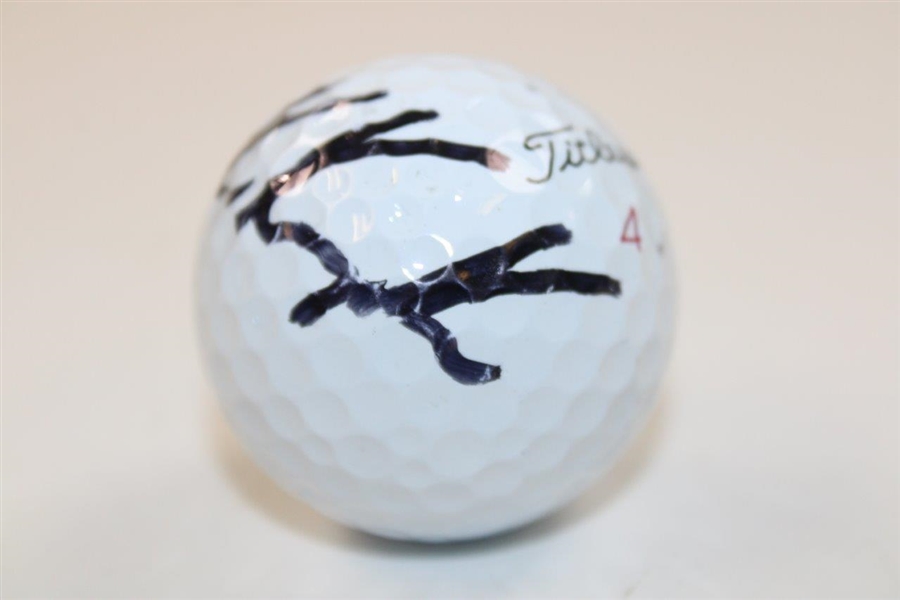 Brooks Koepka Signed Personal Titleist Pro V1x Logo Golf Ball JSA ALOA