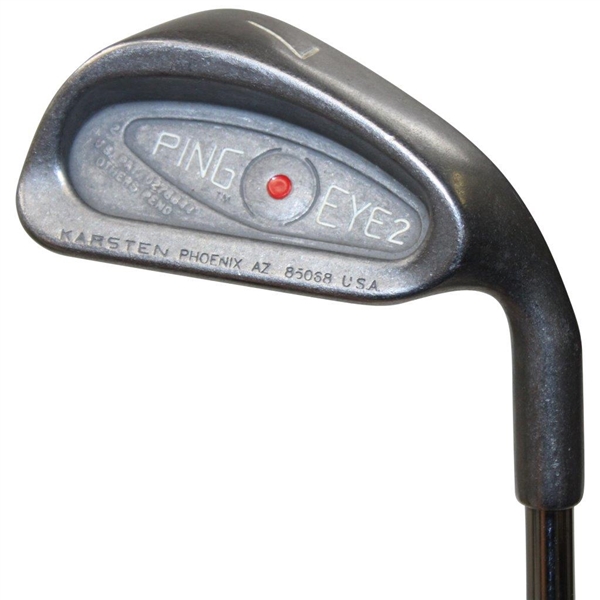 Al Lopez's Personal Ping Eye 2 Irons, Woods & Bob Feller Gifted Putter in Palma Ceia Bag
