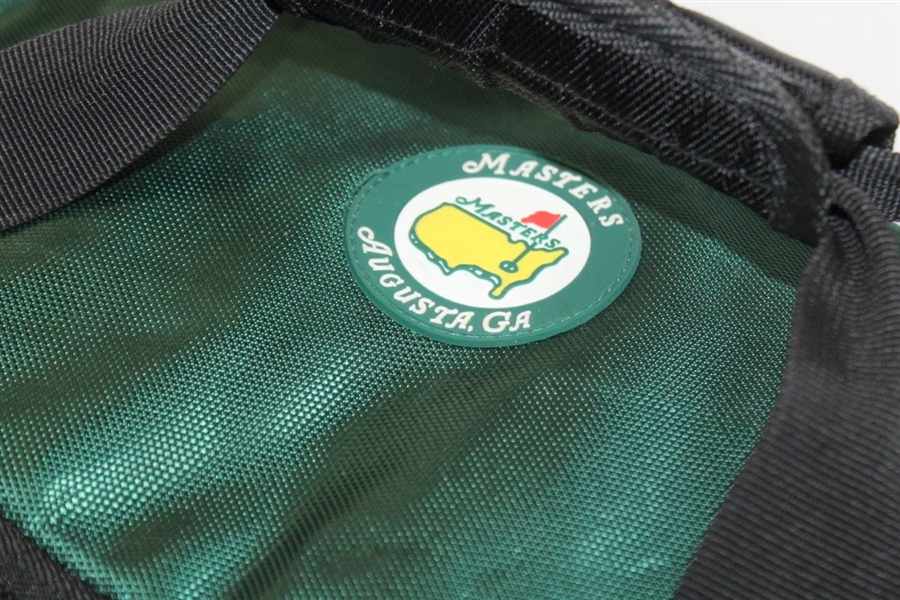 Large Green/Navy/Black/White Masters Tournament Logo Duffel Bag