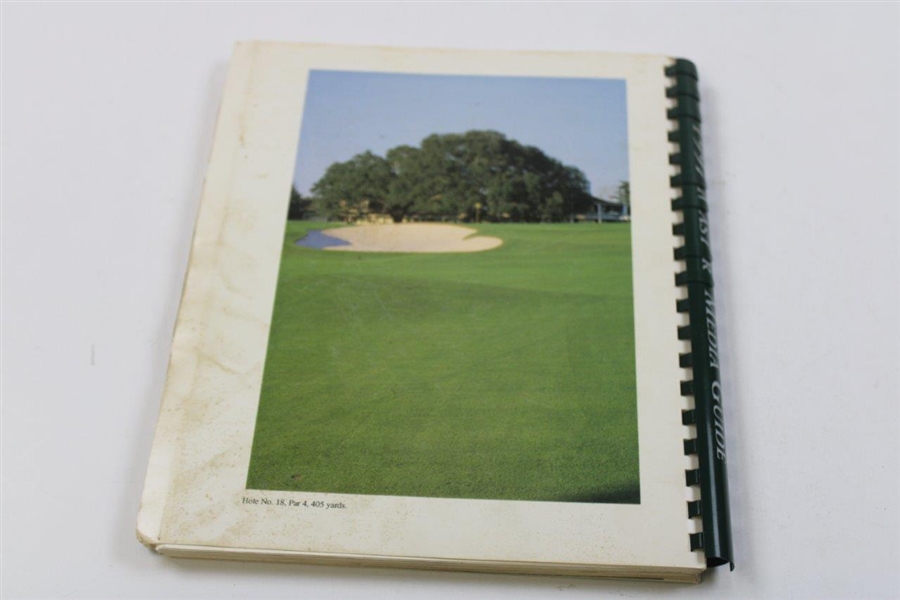 1997 Masters Tournament Official Media Guide - Tiger's First Green Jacket