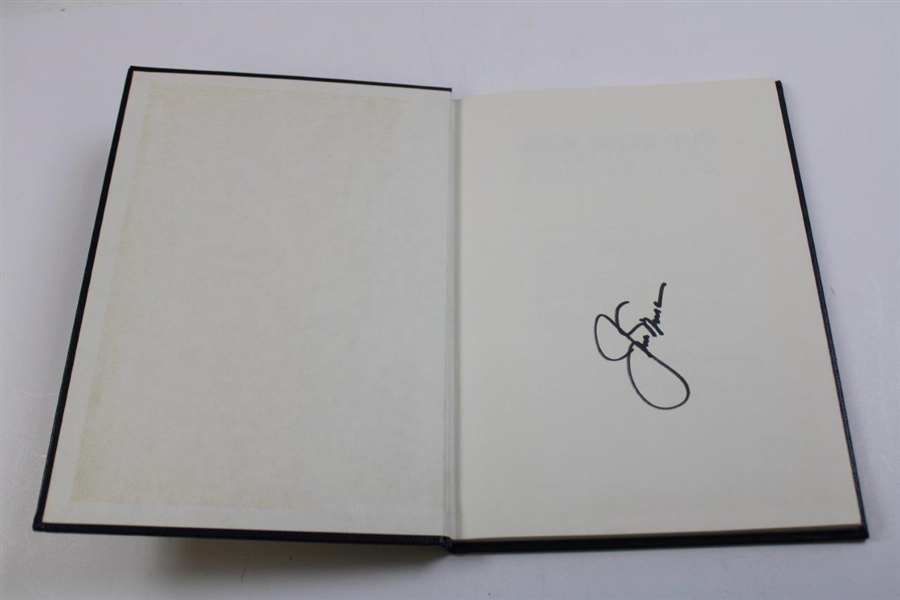 Jack Nicklaus Signed 'My Most Memorable Shots In The Majors' Book JSA ALOA