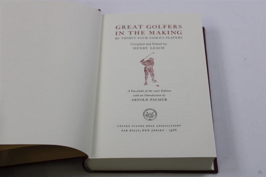 1968 'Great Golfers in the Making' USGA Reprint Edited by Henry Leach