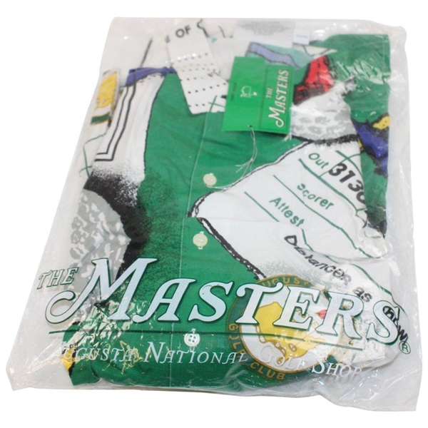Classic Augusta National GC The Masters Slazenger Ball Marker/Tee/Ball & Scorecard Shirt - Large