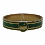 Masters Logo Green/Gold Bracelet w/Augusta National White Pouch