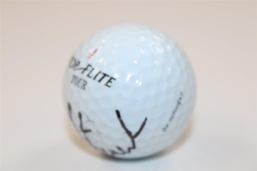 Payne Stewart Signed Top-Flite Tour 4 Logo Golf Ball JSA ALOA