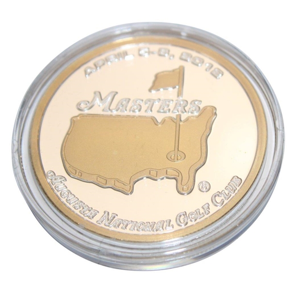 2012 Masters Tournament Ltd Ed Coin #047/350 in Box w/Card - Augusta National Clubhouse