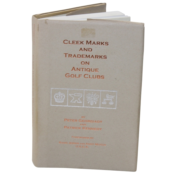 2000 'Cleek Marks & Trademarks on Antique Golf Clubs' LTD 1st.ED #49/50 Signed by Authors