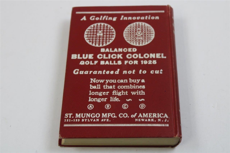 1925 'The American Annual Golf Guide' Edited By J. Lewis Brown
