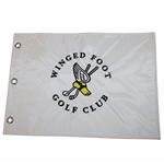 Winged Foot Golf Club White Pin Flag 