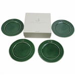 Masters Tournament Cocktail Plate Set of Four in Original Box