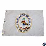 Bethpage State Park Black Course Embroidered Multi-Colored Logo Flag