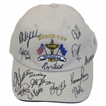 2008 Ryder Cup at Valhalla Team USA & Captain Signed Hat JSA ALOA