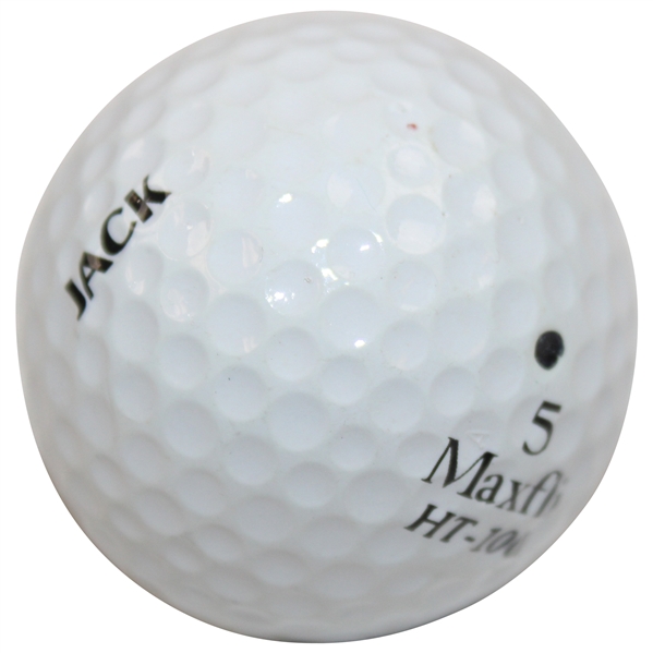 Jack Nicklaus Personal Used & Marked JACK Maxfli Golf Ball