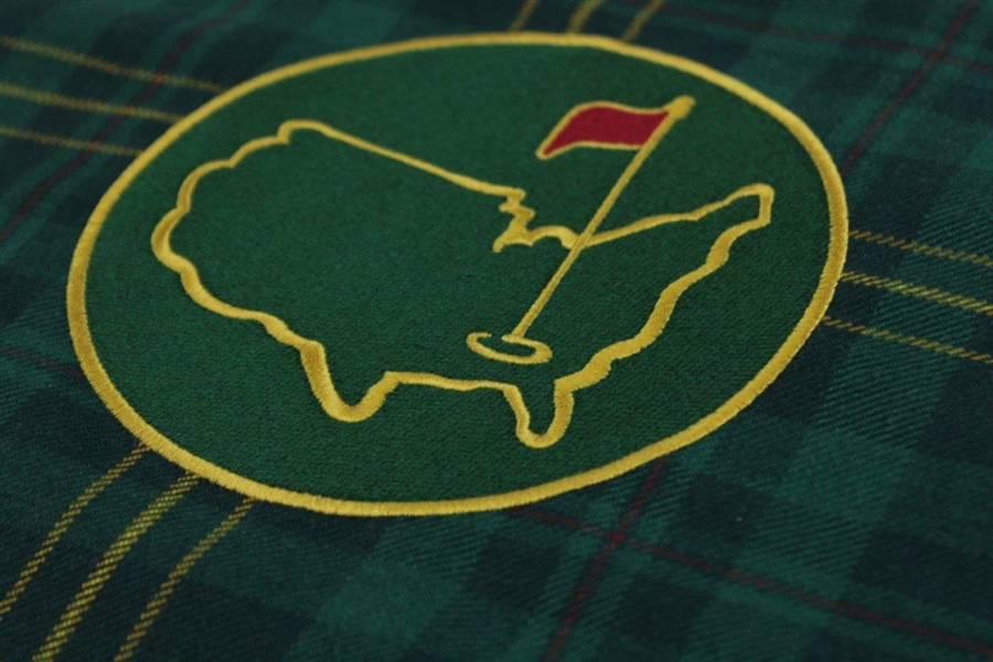 Augusta National The Masters Exclusive Ltd Ed Tartan Embroidered Flag - The New 1997?