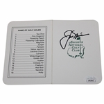 Jack Nicklaus Signed Augusta National Golf Club Scorecard JSA #AP14643
