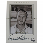 Arnold Palmer Signed 2001 Upper Deck Golf Gallery Card LTD ED #15/50 