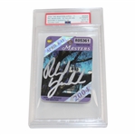 Phil Mickelson Signed 2004 Masters Series Badge #R05361 PSA Graded Auto 10 #83077467