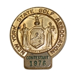 1976 New York State Golf Assoc. Contestant Pin/Badge