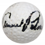 Arnold Palmer Signed Personal Used MaxFli DDH-100 Balata Dunlop Golf Ball JSA ALOA