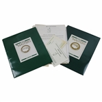 Misc, 1992 & 1994 CBS The Masters Tournament Information Player/Caddy Packets