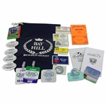 Misc. Bay Hill Items - Nestle Inv, Bay Hill Inv., Yardage Books, Shag Bag & more - Nielson Collection