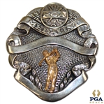 1965 PGA of America Medalist 10k Sterling Silver Score Medal - No Name