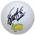 Scottie Scheffler Signed Masters Tournament Logo Golf Ball JSA ALOA