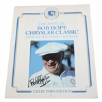 1986 Bob Hope Chrysler Classic Official Souvenir Calendar - Royce Nielson Collection