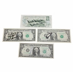Orr, Ford, Meredith & Lemmon Signed Currency Bills - Nielson Collection JSA ALOA