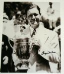 Byron Nelson Autographed 11x14 Photo  JSA COA 