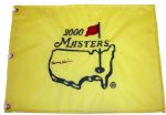Herman Keiser Signed 2000 Masters Flag. COA from JSA (James Spence Authentication).