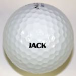 Personal Jack Nicklaus Golf Ball