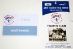 2005 Walker Cup Match Sunday Ticket and Family Badge