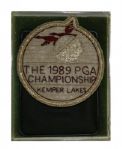1989 PGA Officials Crest - Payne Stewarts 1st Major Win