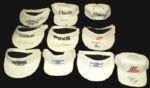 (10) Visors - (7) Autographed Visors & (3) Unsigned Visors