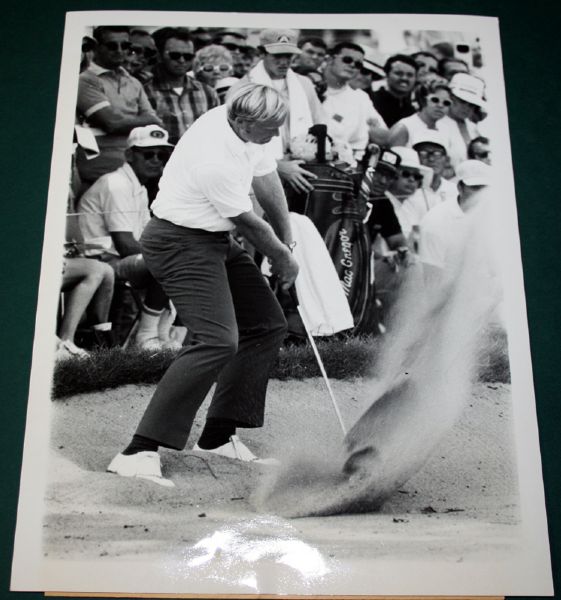 Jack Nicklaus PGA Championship Wire Photo 8/15/1970