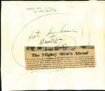 Ben Hogan at the Masters in Augusta, GA Wire Photo - 4/11/1954