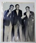 1946 Masters Bobby Jones, Hogan, Keiser Rare Green Jacket Shot Wire Photo