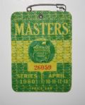 1980 Masters Tournament Badge