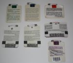 90, 92, 93, 94, 95, 96, 98 Masters Tournament Badges