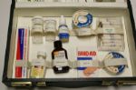 1975 Masters Tournament Gift - Complete First Aid Kit with Card 