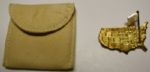 1971 14ct Gold Large AUGUSTA NATIONAL Members Lapel Pin