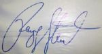 Payne Stewart 70 Top flite Display with 7 Autograph