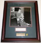 Henry Picard Deluxe Framed Photo and Signature