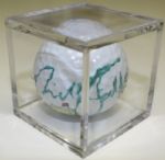 Nick Faldo Masters Logo Signed Golf Ball