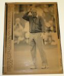 Five Arnold Palmer Wire Photos.