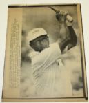 Five Arnold Palmer Wire Photos.