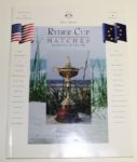 1991 Ryder Cup Program