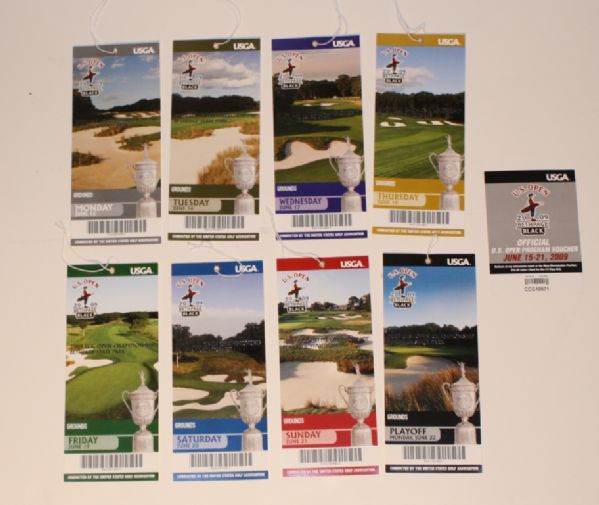 2009 US Open Ticket Set