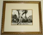 8x10 Deluxe Framed to 16x18 Autographed Photo Bryon Nelson